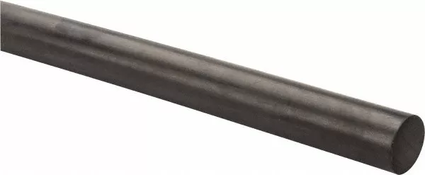 Neoprene Spring Rubber Rod, 1" Diam x 36" Long, 1,200 psi Tensile Strength