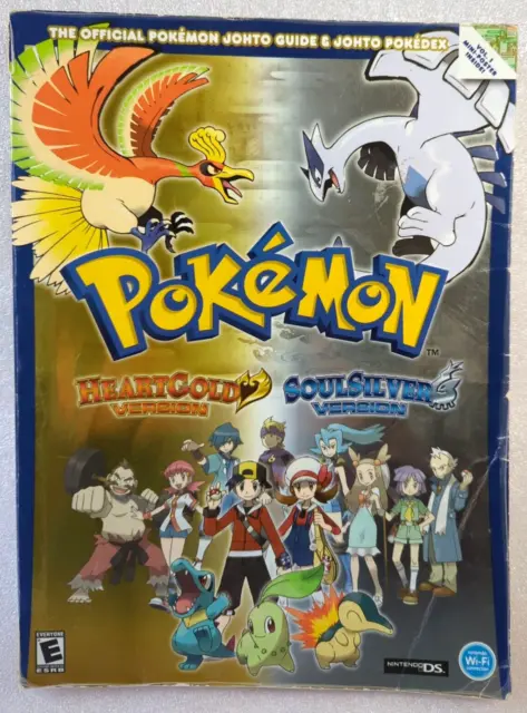 The Official Pokemon Johto Guide & Johto Heartgold Soulsilver Version Pokedex