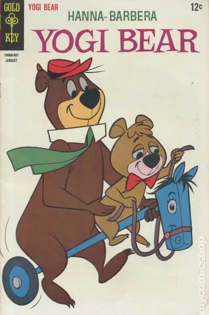 Yogi Bear #31 VG 1968 Stock Image Low Grade