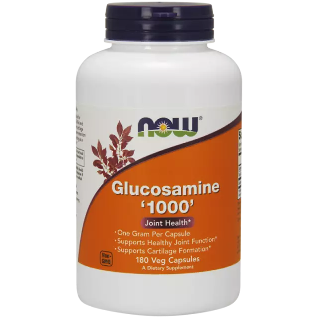 Now Foods Glucosamin HCl 1000 mg, 180 Kapseln
