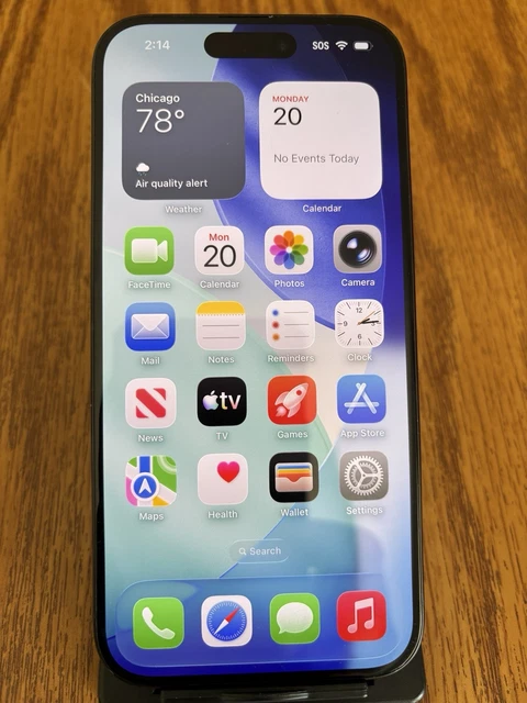 APPLE IPHONE 15 Pro 128GB Blue Titanium, Unlocked (read