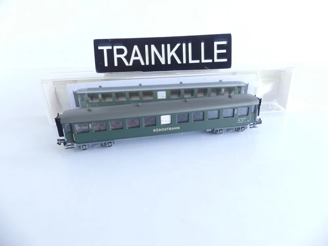 Fleischmann Piccolo 8087 F – Voiture Voyageurs 3e Classe SNCF – Occasion
