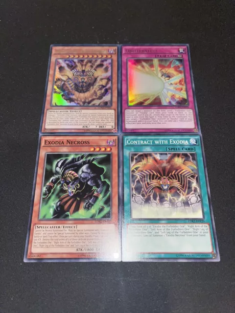 The Legendary Exodia Incarnate Necross Obliterate!!! Ultra Rare Ldk2-Eny01 Set