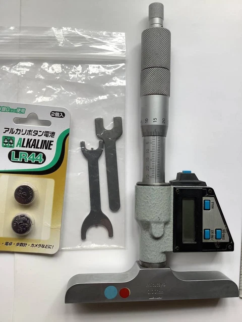MITUTOYO MITUTOYO DIGITAL depth micrometer depth gauge 0-25mm EUR 112
