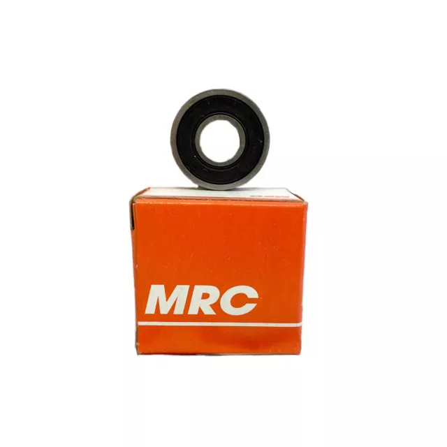 MRC 100KSZZ Cuscinetto Doppio Gomma Protezione 10x26x8mm Acciaio/C3/ABEC-1 Emq