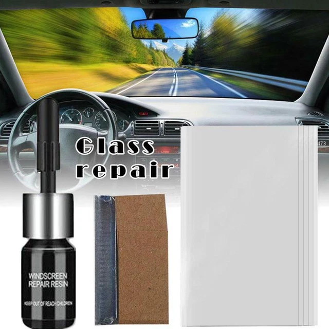 Car Window Cracked Glass Repair Recover Kit Windshield Glass Se Scratch L1L3