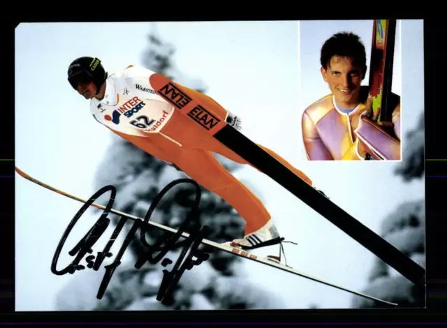 Christof Duffner Autogrammkarte Original Signiert Skispringen+A 175951