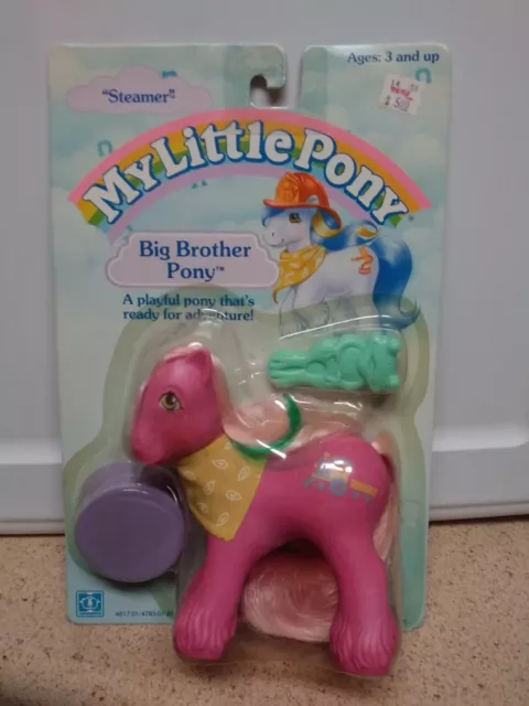 My Little Pony vintage Big brother Steamer MOC
