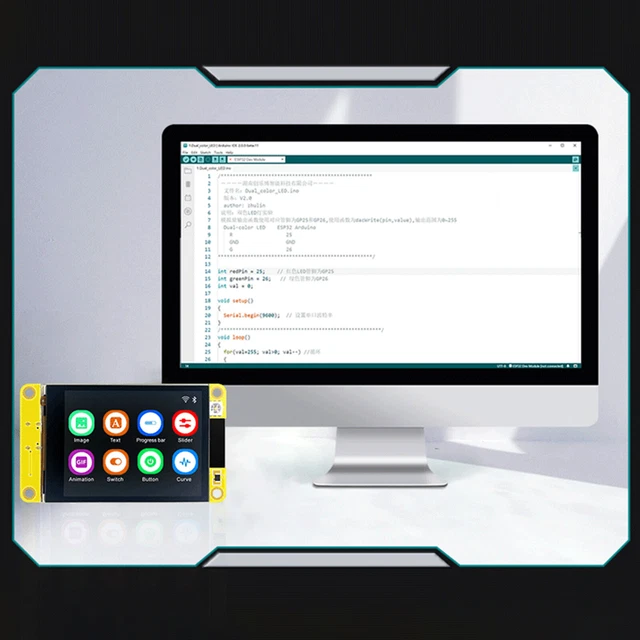 2.4& 240*320 SMART Display ESP32 Development Board WiFi Bluetooth Touch