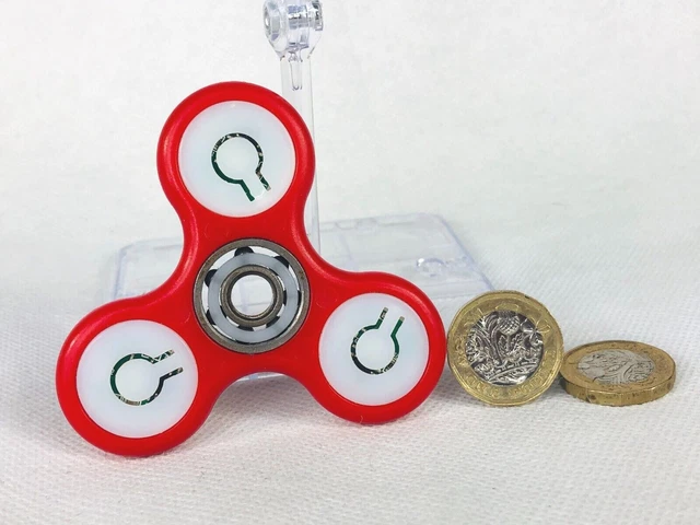 Fidget Spinner Red Toy Broken cb