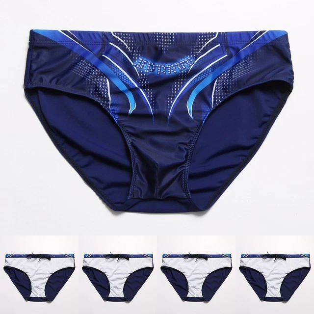 Costumi da bagno da uomo moderni biancheria intima sexy boxer nuoto bikini bauli slip