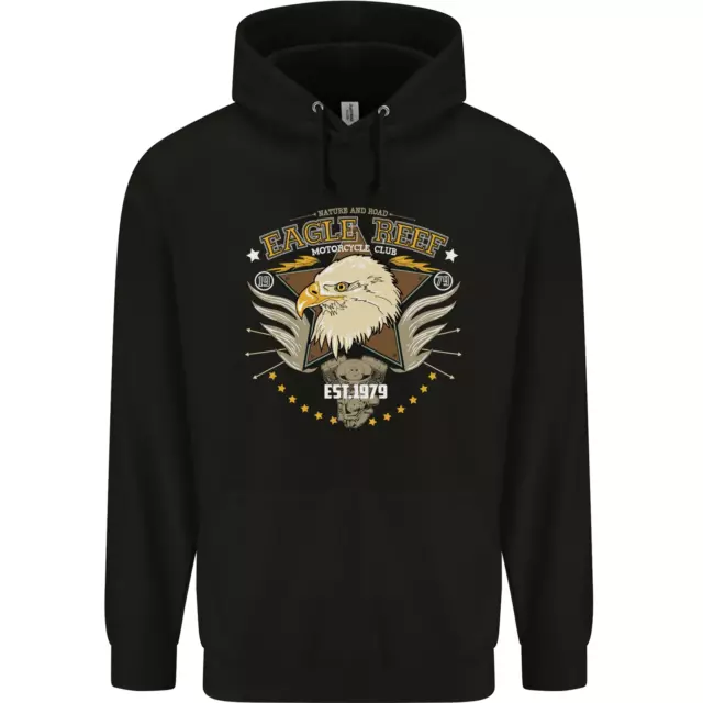 Eagle Reef Motorcycle Motorbike Biker Childrens Kids Hoodie