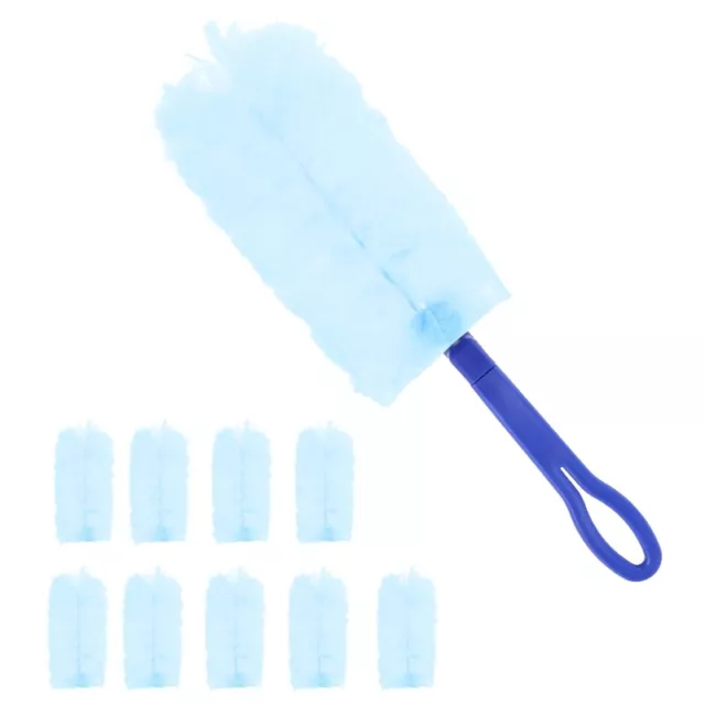 Disposable Dust Remover with 10pcs Replaceable Brush for Head Electrostatic Clea