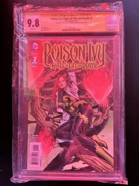 Poison Ivy: Cycle of Life and Death #1 - DC Comics - 3x Signed Graded CGC 9.8!