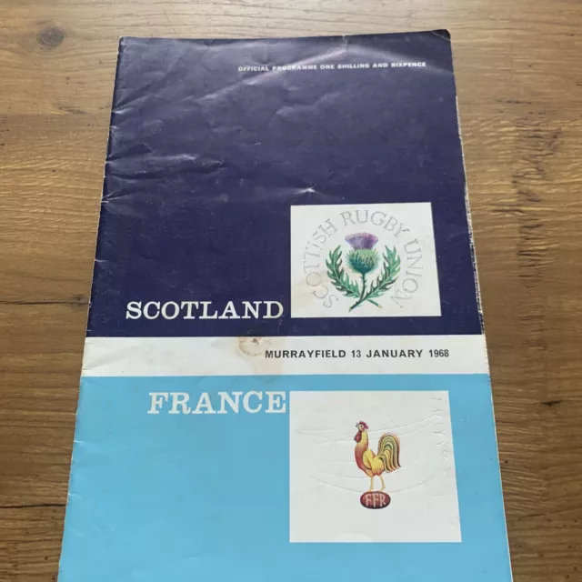 Scotland v France 5 Nations 1968