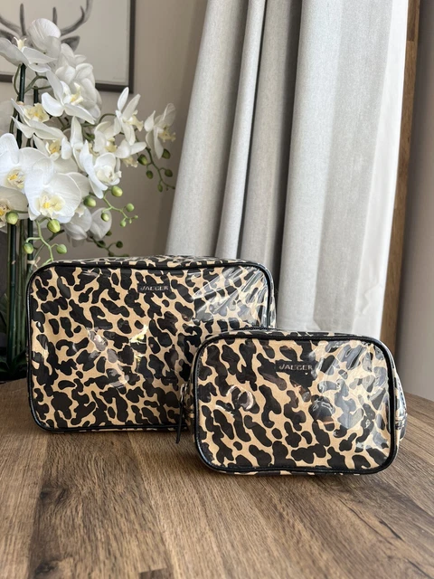 JAEGER Toiletry Washbag Make up Cosmetic Bag set - Small & Large