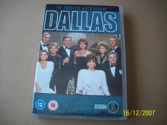 Dallas: Season 9 DVD (2012 ) Victoria Principal cert 12 Box Set