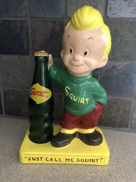Squirt Advertising Figure -Just Call Me Squirt- Swirl Bottle Display