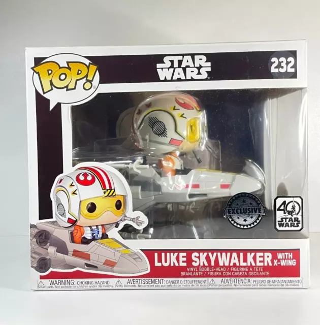 Luke Skywalker With X-Wing 232 - Star Wars - Original Figurine Funko Pop!