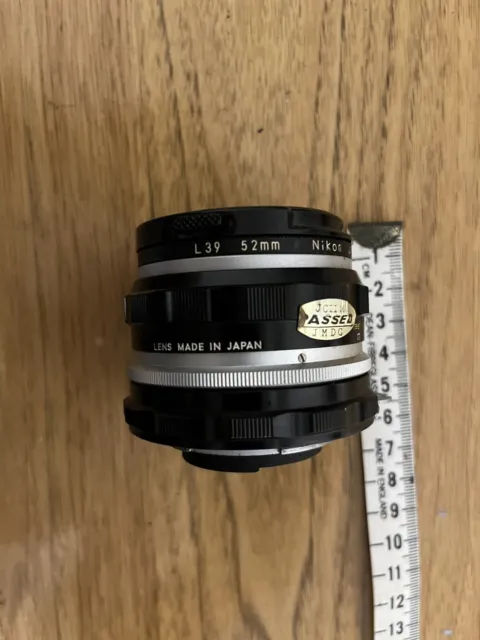 Vintage Nikon Lens 50mm . Japan