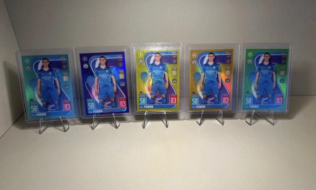 Phil Foden Topps Match Attax Chrome /50 /75 /99 /150 /299