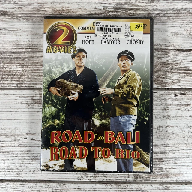 バリ島珍道中 The Road To Rio The Road To Bali  Double Feature Bing Crosby Amazon.com: Road to Bali / Road to Rio: 0787364495290