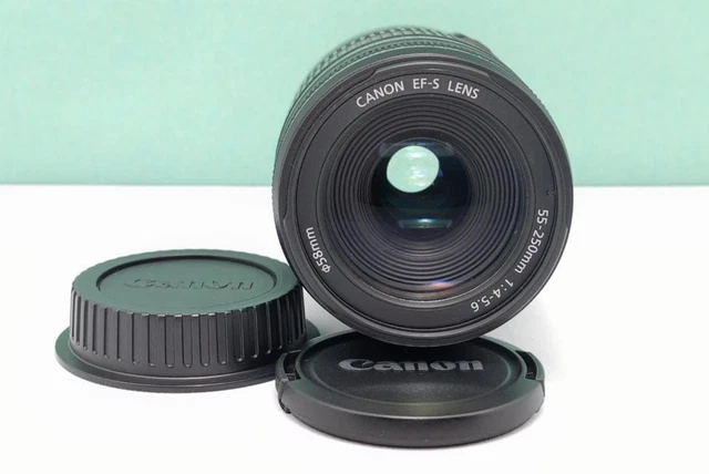 Canon キャノン EF-S 55-250mm F4.5-5.6 IS STM Lenses, Lenses & Filters, Cameras & Photo - PicClick CA