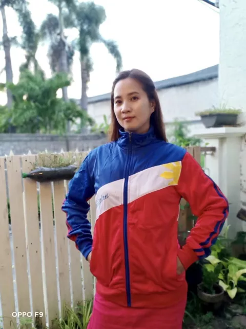 Philippines Left-Side Sun Flag Jacket. Medium Adult Asian Size.Pilipinas Philippines Left-Side Sun Flag Jacket. Medium Adult Asian Size.Pilipinas