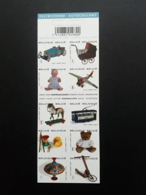 Belgien Mh Mit Mi-Nr. 3801-3810 Postfrisch(Mint) Freimarken 2008 Kinderspielzeug