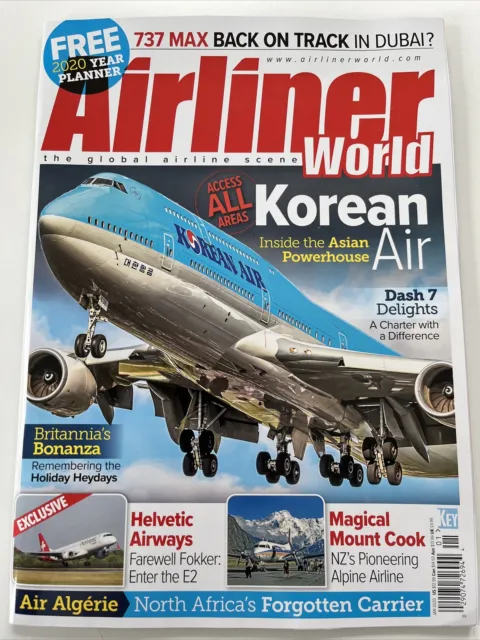 Airliner World The Global Airline Scene January 2020 Korean Air