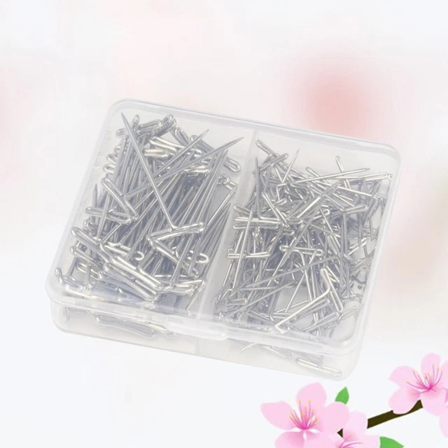 160 un. pasador de tejido de acero tejido para el cabello en T- metal en T- bloqueo