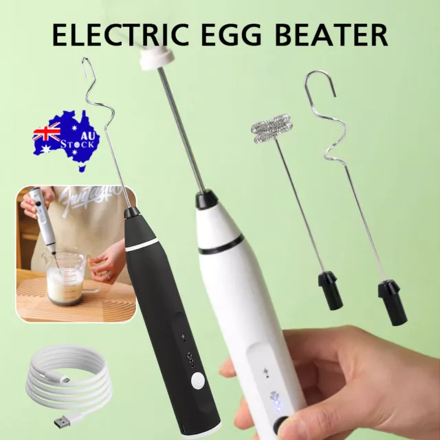 BLUE FROTHER ELECTRIC Milk Mixer Drinks Foamer Coffee Eggs Whisk Stirrer  Lot A5 $7.47 - PicClick AU