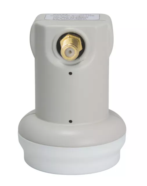 Lnb Single 1 Teilnehmer Digital TRIAX CS 100 S Gold Wetterschutz Full HDTV 3D 4K