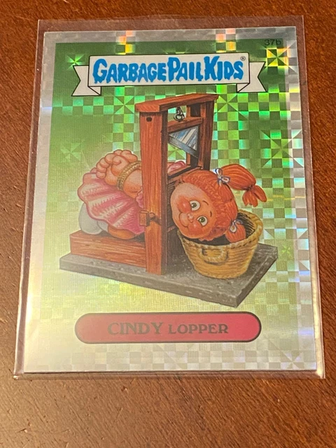 2013 Garbage Pail Kids Chrome Series 1 X-Fractor Refractor Cindy Lopper 37b
