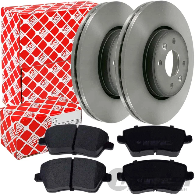 BandelOne Bremsenset Vorne - Scheiben + Beläge Für Nissan Micra K12 & Note E11