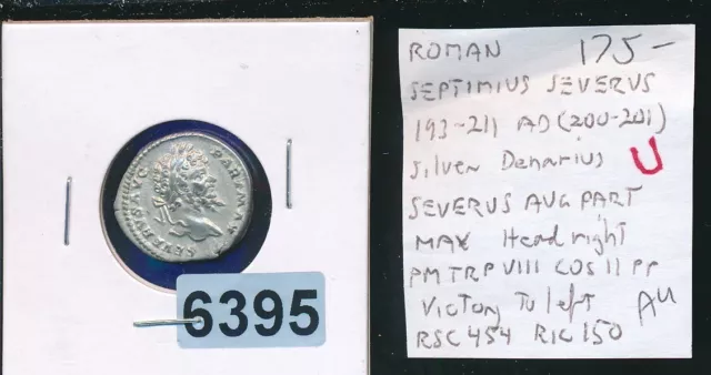 Roman Ancient - Severus 193-211 Ad - Silver - Scarce Ric150 - #6395