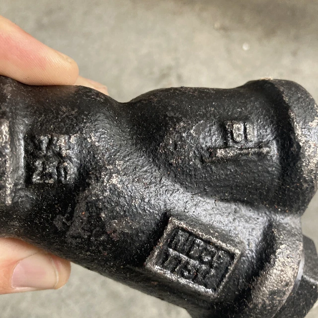Nibco 3/4" Cast Iron A126 Class 250 SWP Strainer Y Valve