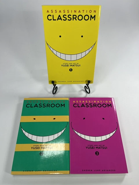 Assassination Classroom English Manga Vol. 1-3