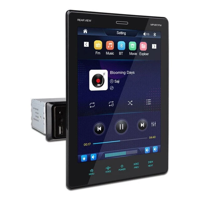 9.5"HD Bluetooth Carplay MP5 Player Car Stereo Touch Screen Mirror Link Parts