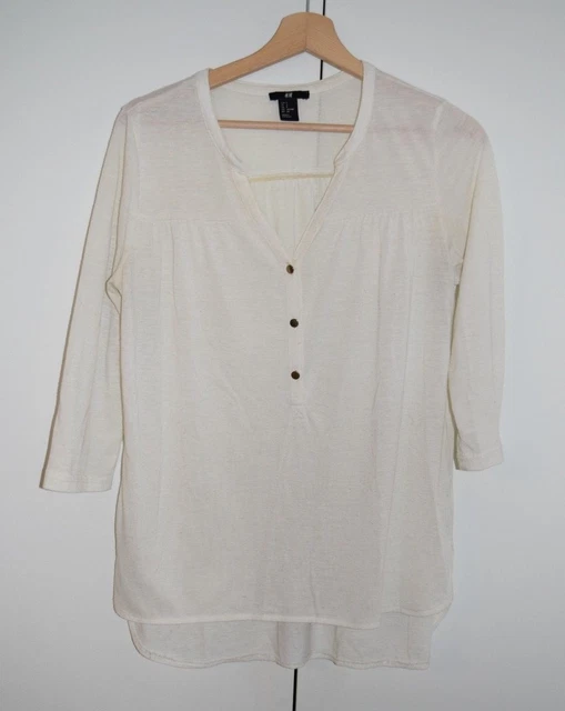 T shirt Donna H&M HM Tg S + Regalo Canotta Benetton Tg S/M + Vestitino Zara Tg M 2