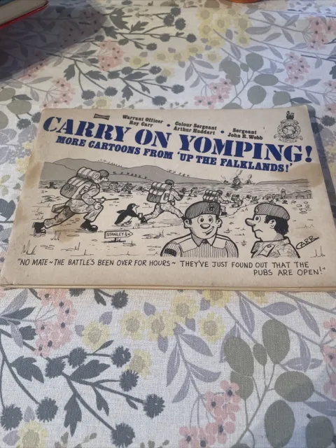 Carry On Yomping - More Cartoons From Up The Falklands- Falkland War PB Roy Carr