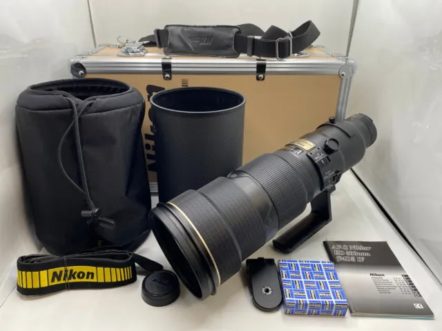 【Optics / Near MINT 】Nikon AF-S Nikkor 500mm f/4 D IF-ED II Telephoto Lens