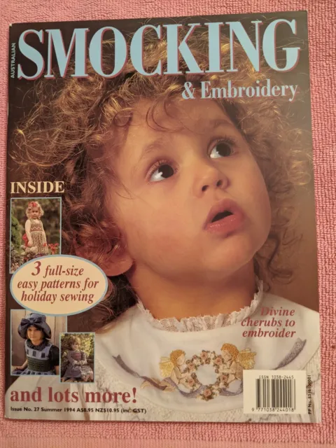 Revista australiana de esmoquin y bordado, número de edición 27, verano 1994, muy bueno