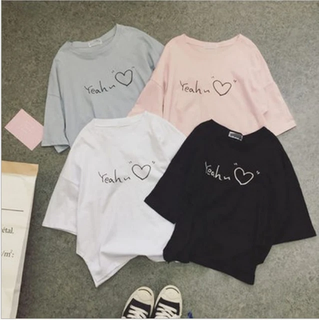 T shirt on sale larghe ragazza