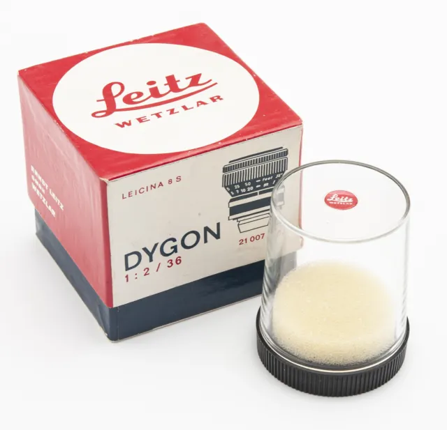 Leitz Wetzlar Emballage Étui pour La Dygon Leicina 8 S 8S 1 : 2/36mm