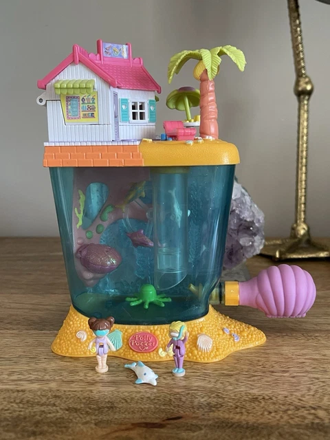 Polly pocket figurine doll Fashion friends 1996 bluebird