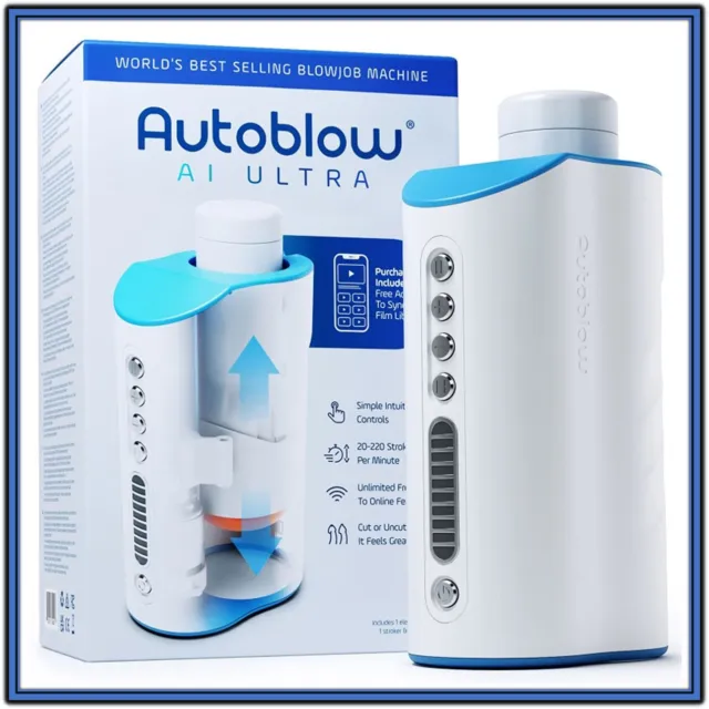 Sex Toys Uomo Autoblow Machine AI Ultra Automatic Blowjob_Masturbatore Oral New