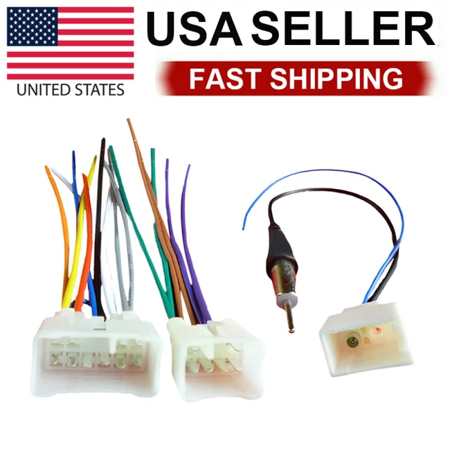 AFTERMARKET RADIO STEREO Install Wire Harness Cable Antenna Adapter for