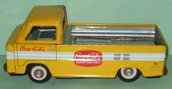 1960's KTS COCA-COLA FRICTION PICK-UP TRUCK