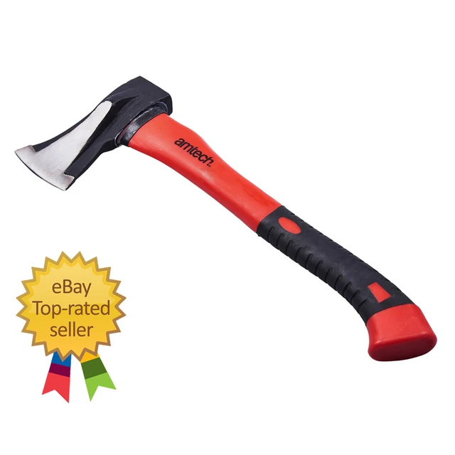 US PRO Tools 1KG Splitting Axe With Fibreglass Handle Log Splitting Ma US PRO Tools 1KG Splitting Axe With Fibreglass Handle Log Splitting Ma